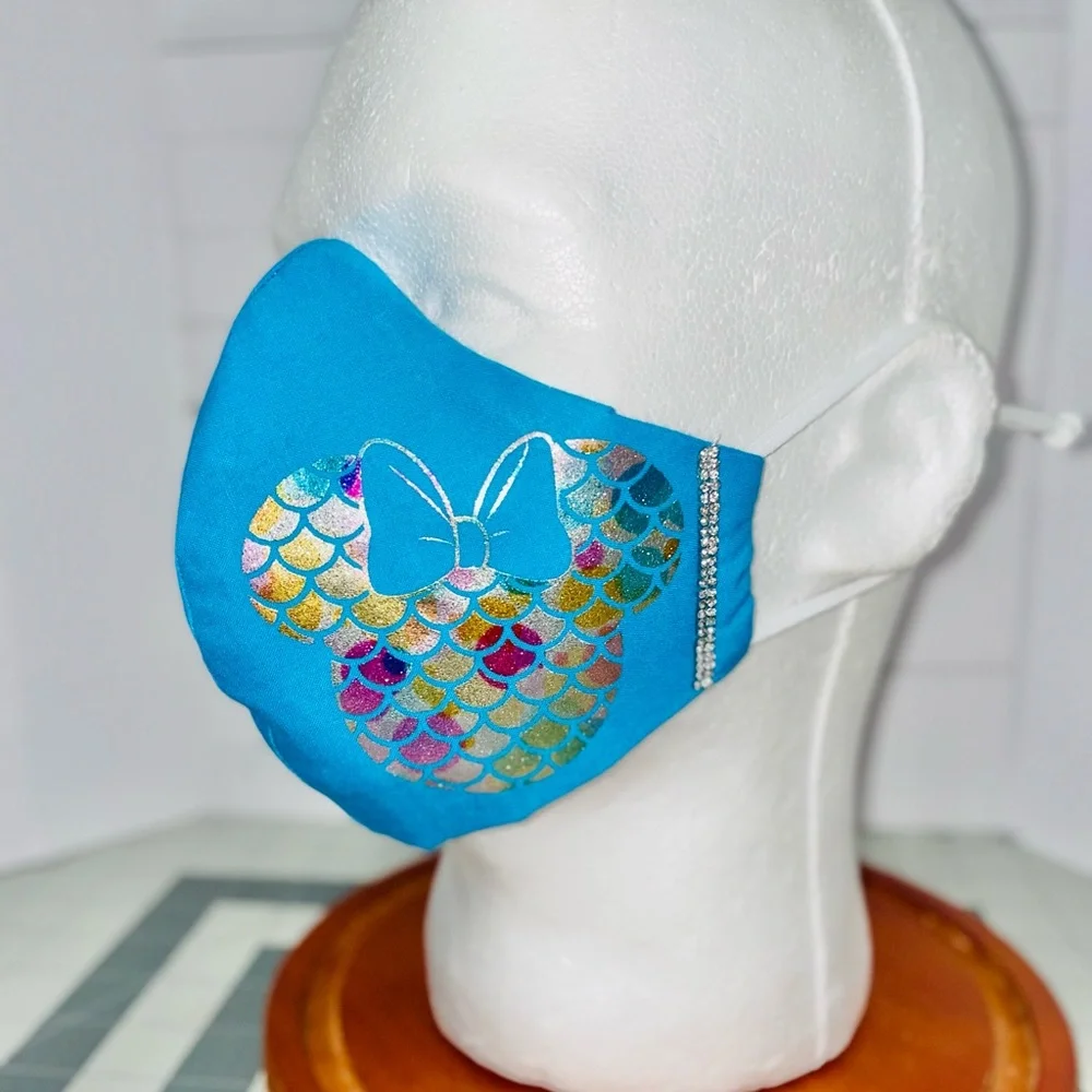 Disney Mickey mouse mermaid face mask